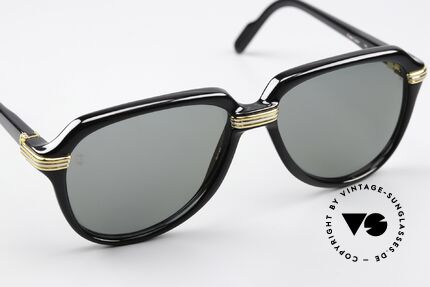 Cartier Vitesse - M Luxury Shades From 1991, with serial number, Cartier box, leather case & packing, Made for Men Cartier Vitesse - M Luxury Shades From 1991, with serial number, Cartier box, leather case & packing, Made for Men