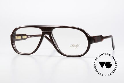 Davidoff 102 90's Men's Vintage Glasses Details