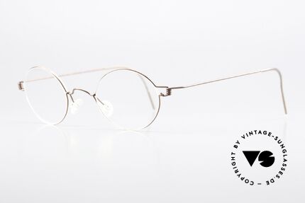 Glasses Lindberg Corona Air Titan Rim Bronze Copper Frame 90's