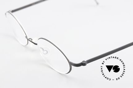 Lindberg 5000 Strip Titan Titanium Frame Unisex Oval, simply timeless, stylish & innovative: grade 'vintage', Made for Men and Women
