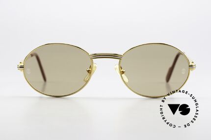 Cartier Saint Honore Luxury Sunglasses 1998, precious and timeless design, in M size 51°20, 140, Made for Men and Women