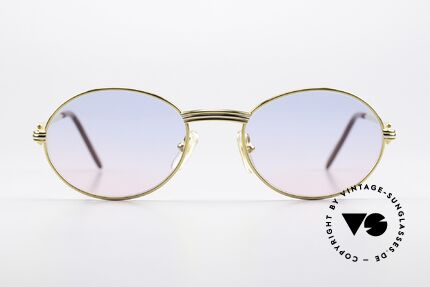 Cartier Saint Honore - M Baby-Blue Pink Sun Lenses, precious and timeless design, in M size 51°20, 140, Made for Men and Women