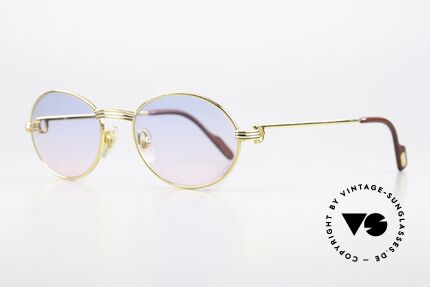Cartier Saint Honore - M Baby-Blue Pink Sun Lenses, 'Staint Honore' is one of the oldest streets in Paris, Made for Men and Women