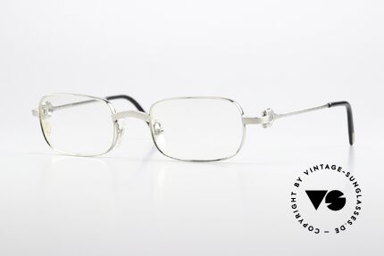 Cartier Dreamer - S 90s Frame Brushed Platinum Details