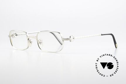 Cartier Dreamer - S 90s Frame Brushed Platinum, brushed platinum finish (noble & 1st class quality), Made for Men and Women