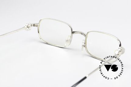 Cartier Dreamer - S 90s Frame Brushed Platinum, lens height is 30mm (varifocal / progressive lenses), Made for Men and Women