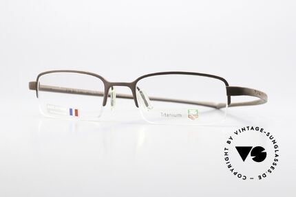 Tag Heuer 3203 Reflex Semi Rimless Titan Frame Details