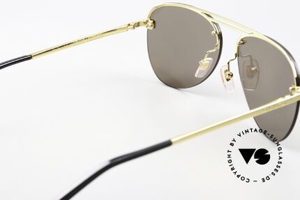 Sunglasses Louis Vuitton Clockwise Gold With Damier Checker Lens