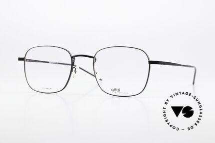 Götti Davis Very Light Titanium Frame Details