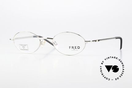 Fred Cut 001 Timeless Oval Eyeglasses Details