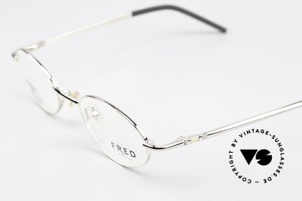 Fred Cut 001 Timeless Oval Eyeglasses, lens height is 30mm = suitable for progressive lenses, Made for Men and Women