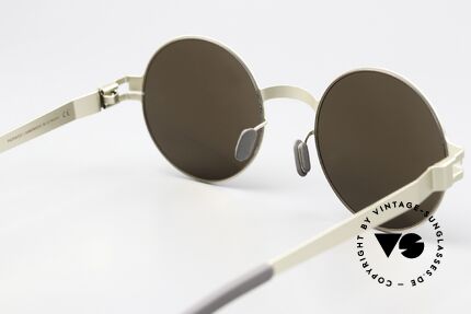 Mykita Moon Unisex Sunglasses Round, innovative flexible frame construction: one size fits all, Made for Men and Women