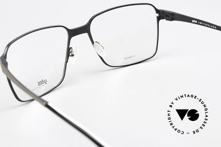 Götti Yvo Striking Titan And Black, the orig. DEMO lenses can be exchanged as desired, Made for Men