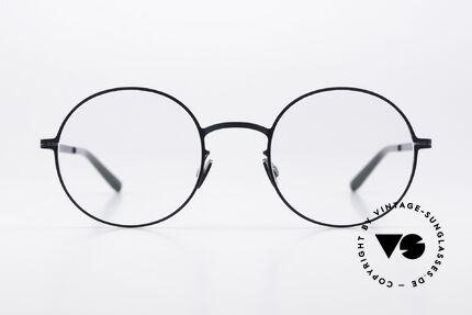 Mykita Quenby Round Specs Dark Blue, round frame from the LITE collection (women & men), Made for Men and Women