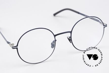 Mykita Quenby Round Specs Dark Blue, unworn model comes with an original case by MYKITA, Made for Men and Women