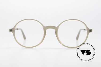Mykita Tomkin Round Frame Light Brown, round glasses from the LITE collection (women & men), Made for Men and Women