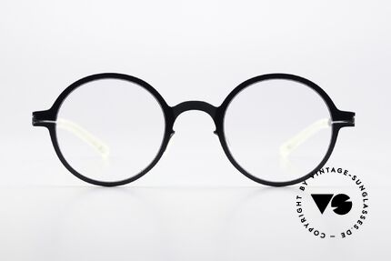 Mykita Thelonius Round Specs In Dark Blue, round frame; Decades collection (for women & men), Made for Men and Women