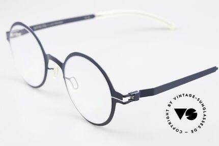 Mykita Thelonius Round Specs In Dark Blue, well-known top quality (handmade in Germany, Berlin), Made for Men and Women