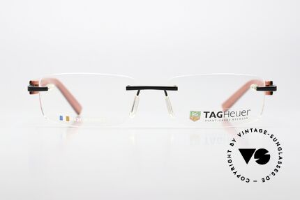 Glasses Tag Heuer 8104 Trends Red Black Racing Frame