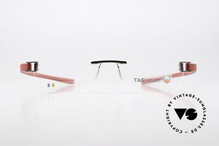 Tag Heuer 7101 Luxury And Functionality, extremely sporty rimless glasses for gentlemen, Made for Men