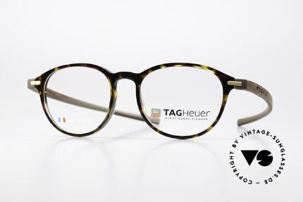 Tag Heuer 3953 Reflex Sporty Panto Frame Men, Tag Heuer glasses TH 3953, col. 003, size 50-17, Made for Men