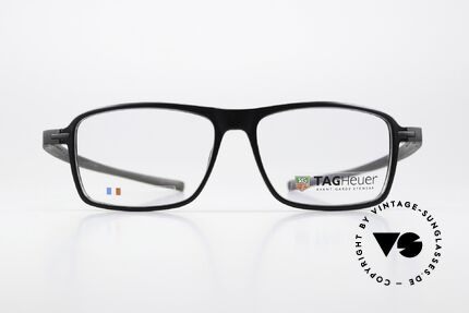 Tag Heuer 3952 Reflex Lightweight Frame Rubber, sporty men's eyewear (lightweight frame front), Made for Men