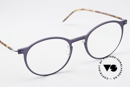 Lindberg 6541 NOW Purple And Tortoise Frame, can already be described as 'vintage Lindberg' frame, Made for Men and Women