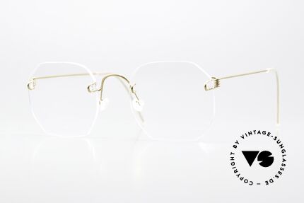 Lindberg Air Titan 334 Rimless Frame 90's Specs, rimless vintage specs from the Lindberg Air Titan series, Made for Men and Women