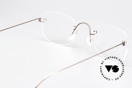 Lindberg Air Titan 243 Almost Invisible Glasses, a timless old unworn original with orig. LINDBERG case, Made for Men and Women