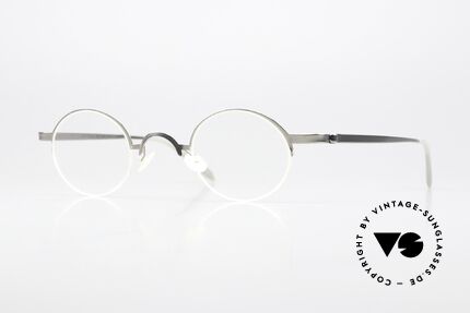 Lindberg 7005 Strip Titanium Round Titanium Frame Unisex Details