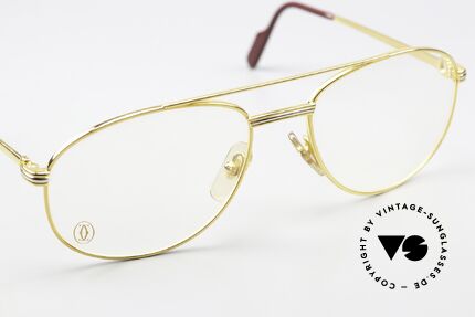 Cartier Driver - M 90's Luxury Aviator Frame, never worn (like all our rare precious vintage Cartiers), Made for Men