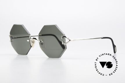 Sunglasses Cartier Rimless Octag Rimless Octagonal Shades