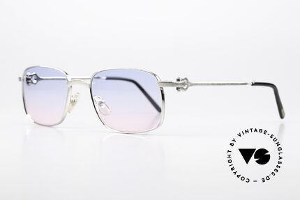 Cartier Temper 90's Frame Brushed Platinum, brushed platinum finish (noble & 1st class quality), Made for Men