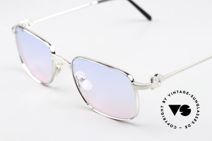 Cartier Temper 90's Frame Brushed Platinum, 2nd hand but in mint condition, incl. original box, Made for Men