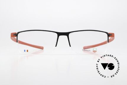 Tag Heuer 3921 Reflex Semi Rimmed Titanium Frame, extremely sporty semi rimmed titanium glasses, Made for Men