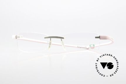Tag Heuer 3107 Reflex Titanium Specs Rimless Details