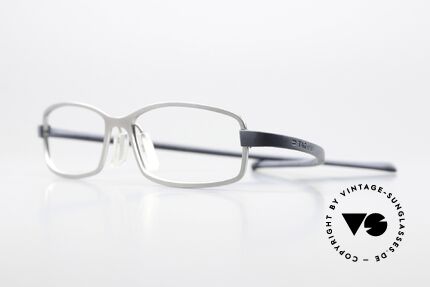 Tag Heuer 3006 Reflex Titanium Specs Full Rim, with “racing” temples made of elastomer rubber, Made for Men