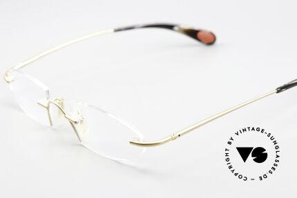 Bugatti 356 Odotype Sporty Men's Specs Rimless, frame is made for optical lenses / sun lenses, Made for Men