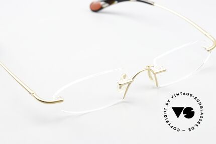 Bugatti 356 Odotype Sporty Men's Specs Rimless, Size: large, Made for Men