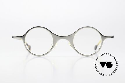 L.A. Eyeworks Steincrump Small Round Frame 1998, functionality, materials and workmanship on TOP LEVEL, Made for Men and Women