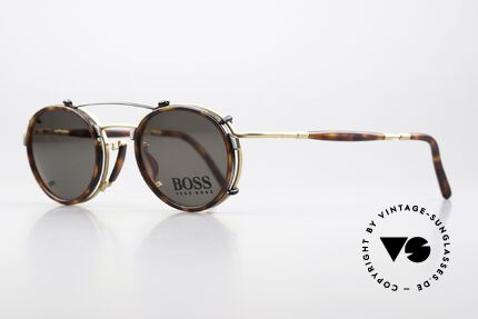 BOSS 4707 Sun Clip Panto Frame 90's, cooperation between BOSS & Carrera, at that time, Made for Men