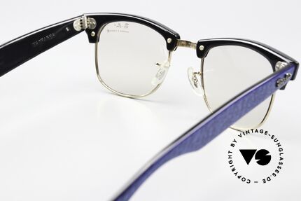 Ray Ban Clubmaster Hybrid Customized One Of A Kind, unworn (still with the original DEMO lenses), Made for Men and Women