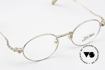 Jean Paul Gaultier 55-6105 Vintage Frame Antique Gold, NO retro fashion;  a 30 years old rarity; true vintage!, Made for Men and Women