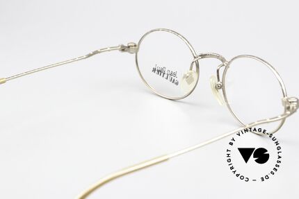 Jean Paul Gaultier 55-6105 Vintage Frame Antique Gold, the frame is made for optical or sun lenses optionally, Made for Men and Women