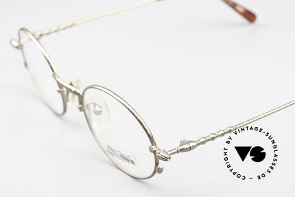 Jean Paul Gaultier 55-4171 1990's Frame Antique Gold, high-class finish (antique gold) & overall crafting, Made for Men and Women