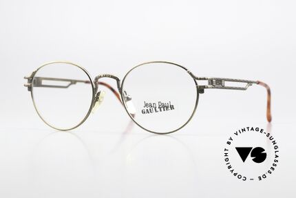 Jean Paul Gaultier 55-4170 Designer Panto Specs 1996 Details