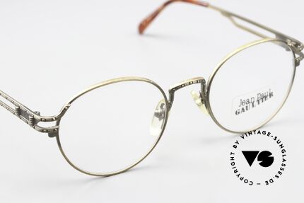 Jean Paul Gaultier 55-4170 Designer Panto Specs 1996, NO retro eyeglasses, but a 30 years old RARITY, Made for Men and Women