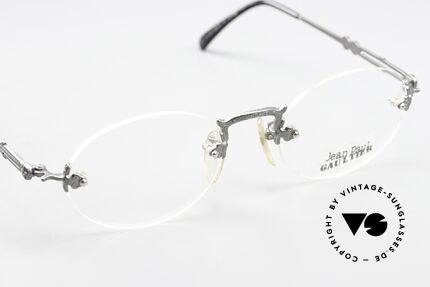 Jean Paul Gaultier 55-4172 Rimless 90s Designer Glasses, NO retro fashion, but a genuine old original from '96, Made for Men and Women