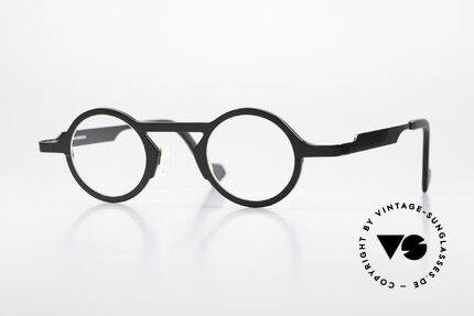 Theo Belgium Africa Round Designer Frame Unisex, interesting designer eyeglasses by Theo Belgium, Made for Men and Women