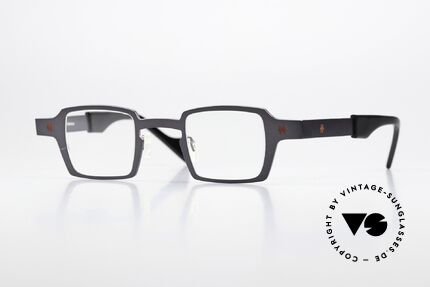 Theo Belgium Sixteen Square Titan Designer Specs, striking square designer specs by THEO Belgium, Made for Men and Women